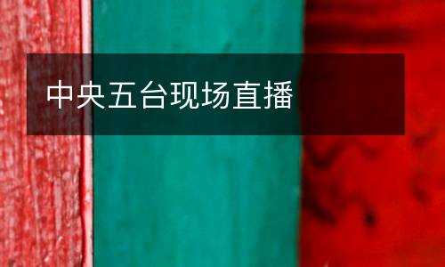 中央五台现场直播